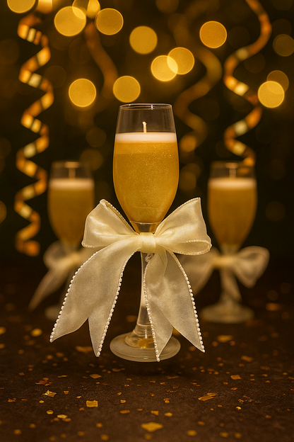 GOLDEN MOMENTS - Champagne Candle