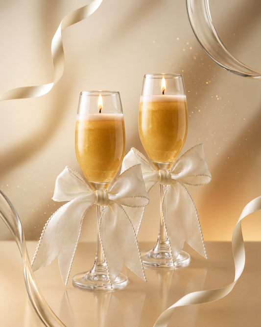 GOLDEN MOMENTS - Champagne Candle