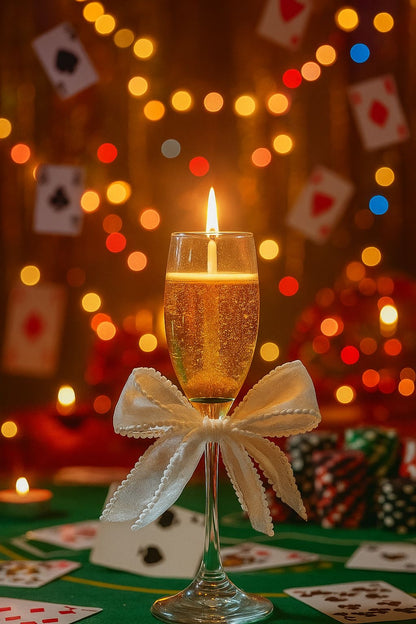 GOLDEN MOMENTS - Champagne Candle